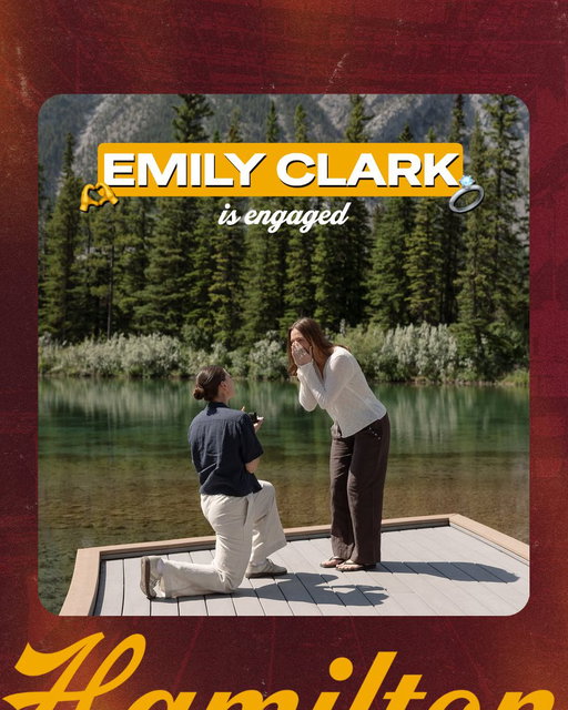 Clarky is engaged!!💍

Congrats to Emily Clark and Jaime Bourbonnais on their engagement ❤️ 