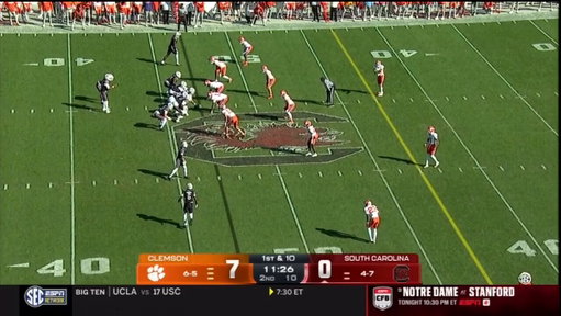 Throwback to Nyck Harbor’s FIRE touchdown against the gamecocks biggest rivals 🤙🔥

Is this the biggest rivalry in college football?? 