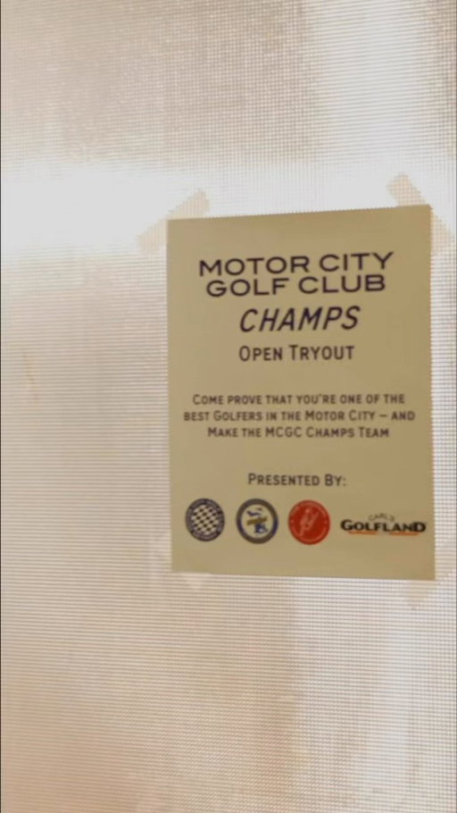 🏁 Motor City Golf Club is inviting Michigan Golfers to Compete for a Spot on our Inaugural MCGC “Champs” Team at Open Tryout!

Open competition at Saint John’s Resort and Carl’s Golfland on Saturday, September
12 gives amateur golfers the chance to represent Detroit’s newest professional golf club.

Open to golfers of all skill levels, the one-day competition offers participants the opportunity to
earn a place on the inaugural MCGC Champs team, a three-player amateur squad that will
represent Motor City Golf Club in a year-round series of “Challenge the Champs” competitions. Link in bio to sign up and for more info! We’ll see you there ⛳️