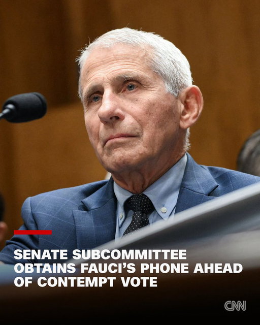 A Senate subcommittee investigating Dr. Anthony Fauci has obtained a copy of his iPhone, a spokesperson for the panel's chair, GOP Sen. Ron Johnson, told CNN on Wednesday.

The Department of Health and Human Services provided the phone to Johnson's panel, the Senate Homeland Security Permanent Subcommittee on Investigations, ahead of a planned vote to hold the retired scientist in contempt of Congress for refusing to testify at a hearing last week. https://t.co/QIktFzzc1x