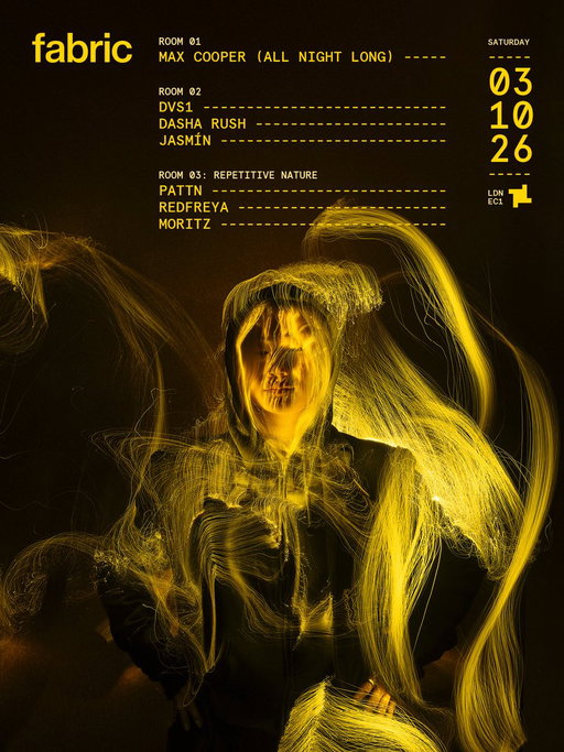 October 3rd at fabric. 