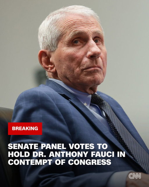 Senate panel votes to hold Dr. Anthony Fauci in contempt of Congress over invoking the Fifth Amendment in a hearing on Covid-19. Follow live updates. https://t.co/ehFZcdM1DE 