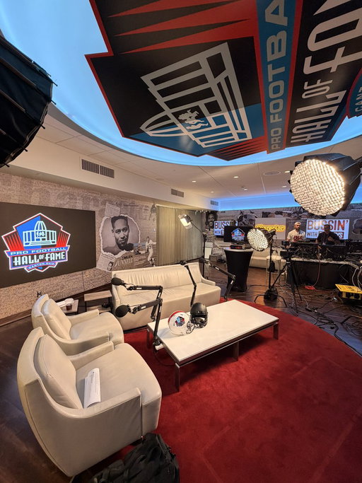 This is bad ass!!! 

Getting to run interviews today with:
Joe Thomas
Luke Kuechly
Drew Brees
Larry Fitzgerald 
Adam Vinateri

Any deep cut questions you want to get featured on the show let me know!! 