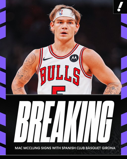 Three-time NBA Slam Dunk champion Mac McClung has signed with Bàsquet Girona in Spain, the team announced.

McClung will join the Spanish club owned by former NBA All-Star Marc Gasol. 