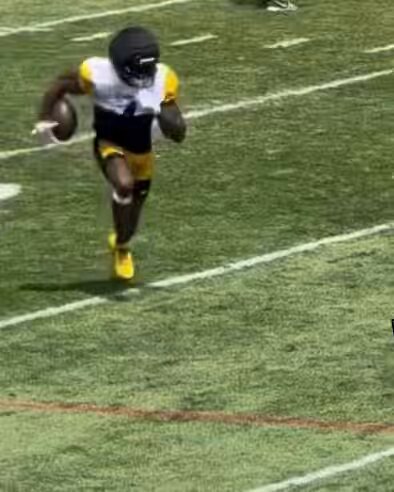 Steelers S DeShon Elliott sent DK Metcalf flying near the sideline, and immediately apologized afterward 💪

Steelers TE Pat Freiermuth then got involved 😂

(🎥: Steel City Recaps) 