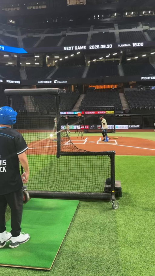 Hitting tanks at one of the nicest stadiums on Earth… 
