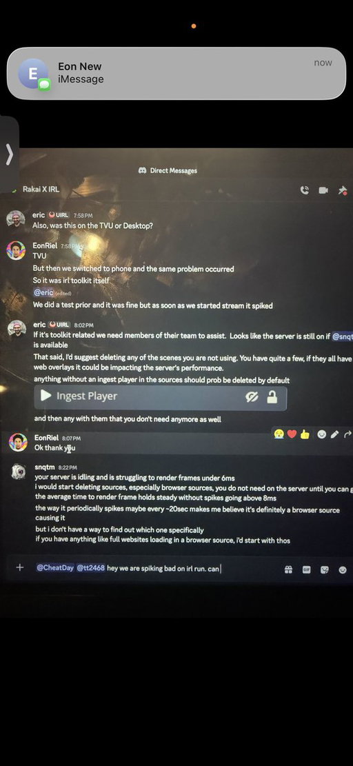 Yall always think im lying. Like why would i mot want to stream. 