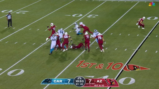 Carson Beck to Jalen Brooks. WOW.

@ProFootballHOF Game on NBC
Stream on @NFLPlus + Peacock 