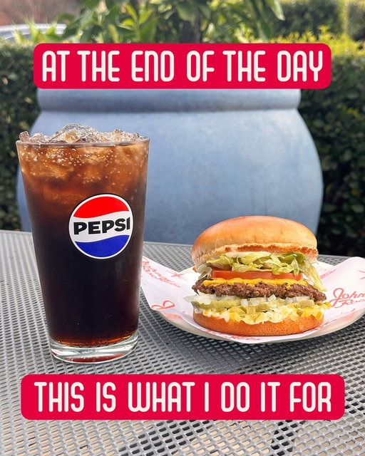 The perfect pair for patio season 🍔🥤 #BurgersDeservePepsi 