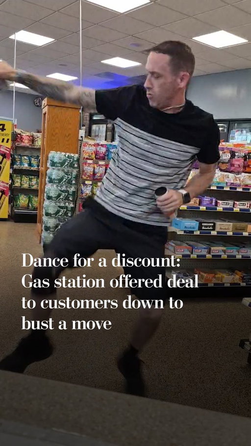 Amid high gas prices — an average of more than $4 per gallon across the country — a gas station in Upstate New York offered 20 percent off to customers who were down to bust a move.  https://t.co/Ni0IO9ibYi 