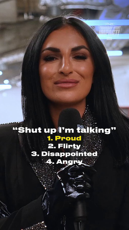 When Daria Rae says "Shut up, I'm Talking", you listen. 👀 

#TNAiMPACT is streaming  now on AMC+. 