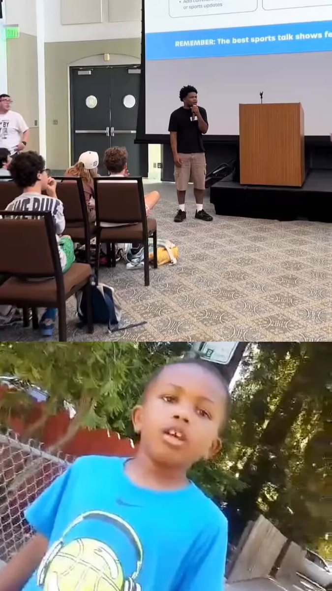 The LeBron James kid is all grown up and still nailing the delivery  