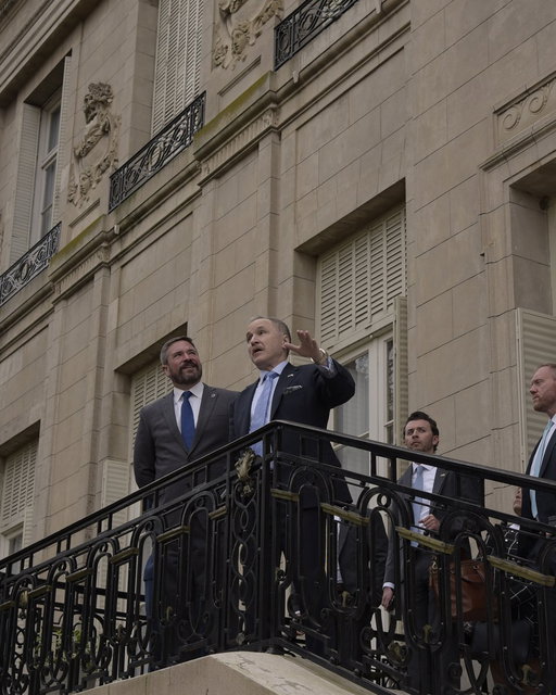 Defending the homeland requires strength beyond our borders.

In Argentina, FBI Co-Deputy Director Andrew Bailey met with U.S. Ambassador Peter Lamelas @pldocmd and senior leaders from Argentina’s National Antiterrorism Center and @SIDE_Argentina to take the fight to terrorist and criminal networks abroad and stop threats before they reach the American people.