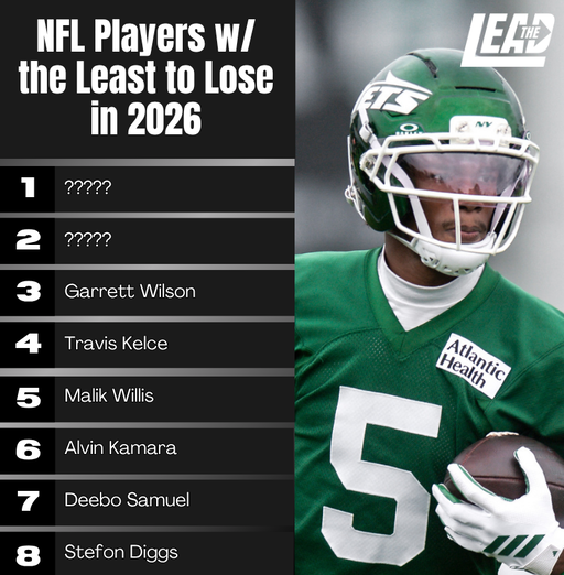 The pressure is off for these NFL players in 2026 😴 