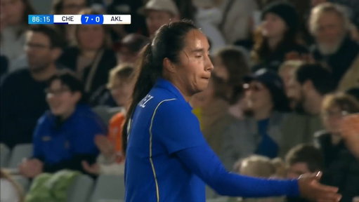 Ramirez seals it with a rocket 🚀

@ChelseaFCW kick start their season in style, as Mayra Ramirez puts the exclamation mark on a 7-0 win in Auckland 🎯

Watch the highlights from #CHEvAKL on Paramount+ 📺 