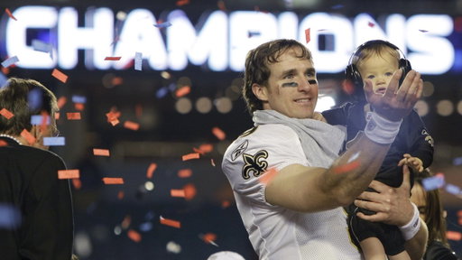 Today, Drew Brees becomes a Pro Football Hall of Famer.

To Baylen Brees, he’s always been a first-ballot dad. 