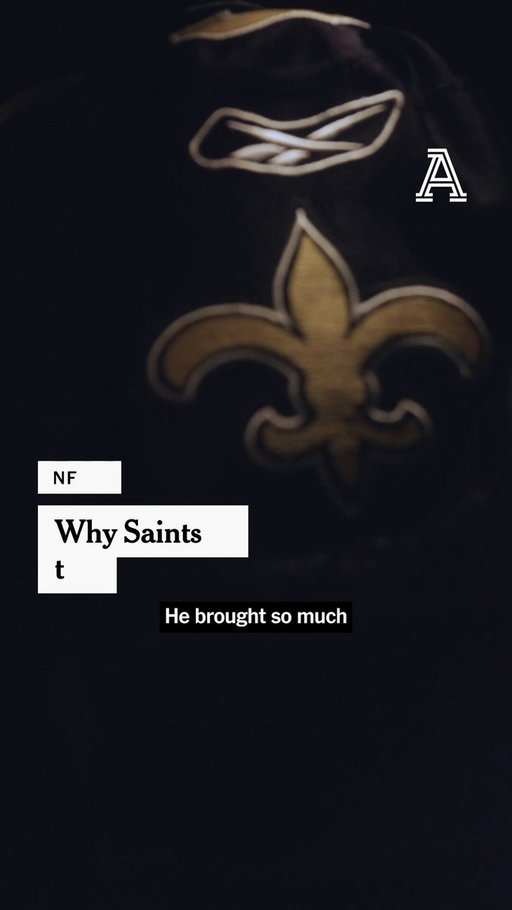 New Orleans needed a hero.

After Hurricane Katrina, Drew Brees and the Saints became the bright spot for a city trying to rebuild. 

Nearly two decades later, fans still haven’t forgotten what Brees meant to them. 