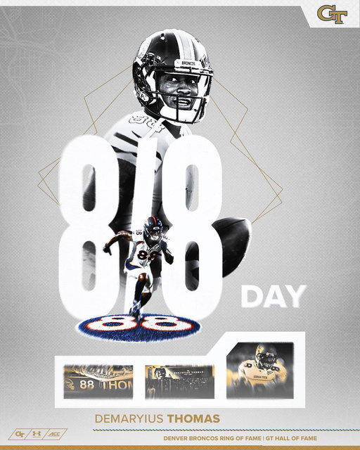 8️⃣/8️⃣ Day

Honoring the life and legacy of Demaryius Thomas.

His impact reaches far beyond the field. A legacy that will never fade.
#LLDT 🕊️ 