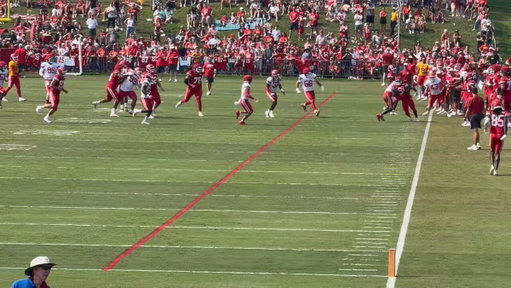 Kenneth Walker is CAUSING BEEF at training camp.

Bro is tackling teammates 😭

(@CJScoobs) 