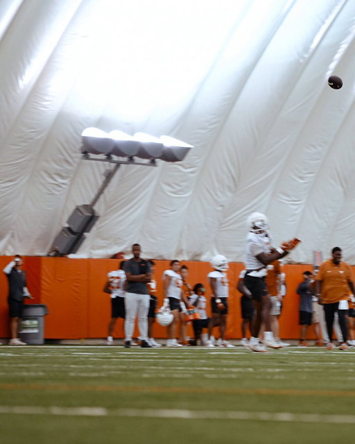 The catch radius is insane

Cam Coleman 🤯 