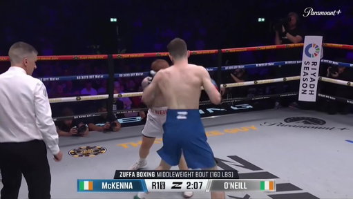 STEVIE MCKENNA SENT HIM FLYING

WHAT A KNOCKOUT!!!

📺 #ZuffaBoxing10 on @paramountplus 