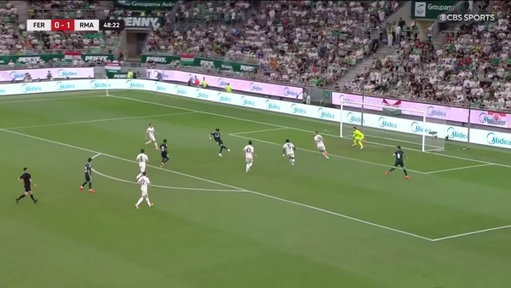 Carlos Espí scores his first Real Madrid goal 👏🎯

Watch Ferencváros vs. Real Madrid live on CBS Sports Network 📺 