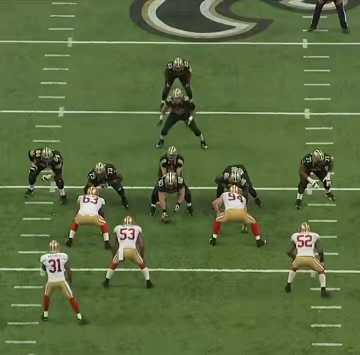 1 minute of Drew Brees dots  