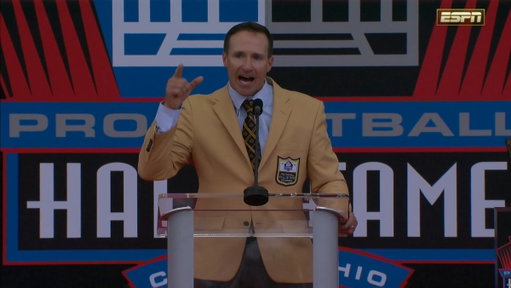 "New Orleans ... You trusted me with the soul of the city, and I would’ve died to protect that calling." 

📺 @ProFootballHOF Enshrinement on ESPN/NFLN 