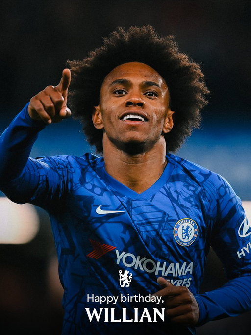 Happy birthday, Willian. 💙 