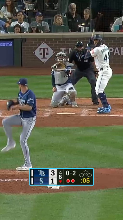 Home plate umpire Emil Jimenez didn't allow an instant challenge from Julio Rodriguez which led to the ejection of Mariners manager Dan Wilson

The next inning Jimenez didn't see an instant challenge from Rays' Jonathan Aranda but the third base umpire Doug Eddings confirmed it happened and allowed it