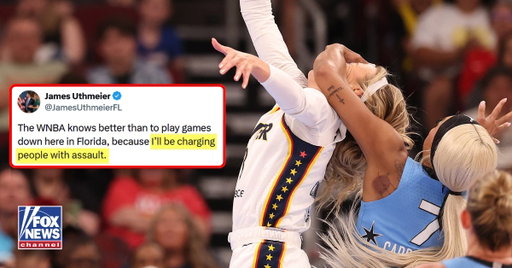 NEW: Florida's attorney general responds to the vicious foul Indiana Fever star Sophie Cunningham took during her team's game against the Chicago Sky:

"The WNBA knows better than to play games down here in Florida, because I'll be charging people with assault," AG @JamesUthmeierFL said.

DiJonai Carrington, who was ejected from the game after being handed a Flagrant 2 foul over the incident, accused Cunningham and the Fever of benefiting from "White privilege" shortly afterward.