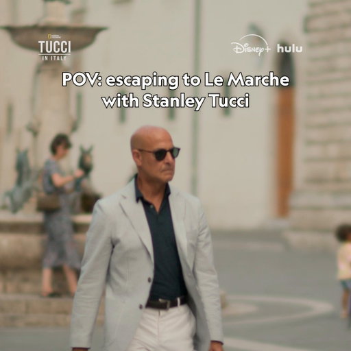 Whatever you're doing, it's time for an Italian break.

#TucciInItaly is now streaming on @DisneyPlus and @hulu. 