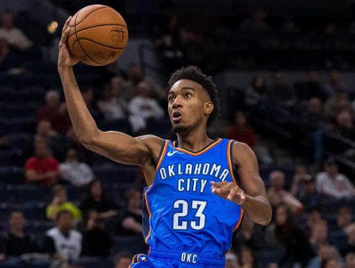 Oh you're a real Thunder fan… Who’s this? 
