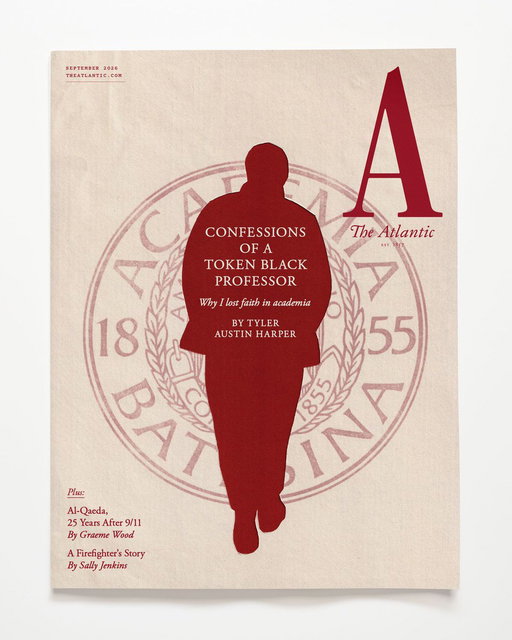 .@Tyler_A_Harper landed his dream job, a tenure-track position at an elite liberal-arts college—but he found himself “being treated like a racial prop rather than a professor.” Read more in our newest cover story: https://theatln.tc/uAlYLOai 