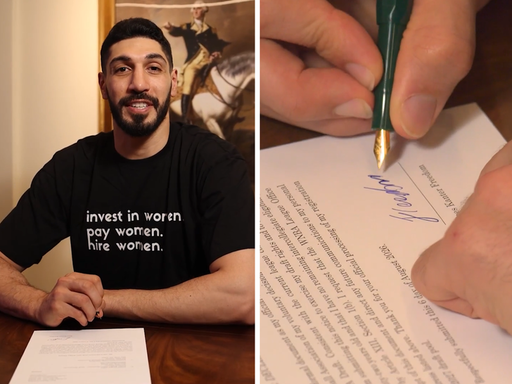 Enes Kanter Freedom "officially" declares for 2027 WNBA draft. https://t.co/wpmK4Wcqpb 
