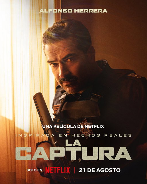 Todo México fue testigo del arresto, pero no de lo que ocurrió detrás. 'La captura', con Alfonso Herrera, Noé Hernández y Héctor Kotsifakis. Basada en hechos reales. Este 21 de agosto, solo en Netflix. 