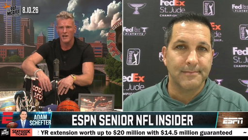 "For Kirk Cousins to get worked up like this he had to be pretty pissed off about the whole situation..

Maxx Crosby wants to be in Vegas right now and I think he's gonna be there" ~ @AdamSchefter 

#PMSLive 