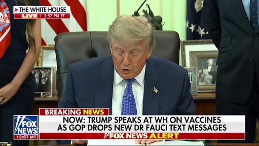 NEW: Trump announces vaccines for hepatitis B, COVID-19 and influenza, among others, will no longer be recommended for all children.

“In addition, this executive order directs the attorney general to advance legal challenges against states that violate children’s rights to religious or medical vaccination exemptions.”