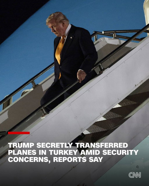 President Donald Trump secretly flew out of Turkey last month on a smaller aircraft as part of an elaborate ruse prompted by an Iranian threat, according to news reports. https://t.co/OhNiFmTgFj 