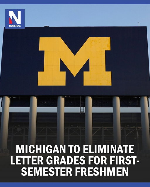 The University of Michigan will eliminate traditional letter grades for first-semester freshmen starting in fall 2027, saying the change is aimed at addressing a growing mental health crisis among college students. 