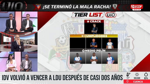 ¡AUCAS ES FAVORITO ANTE LIGA DE QUITO! 🟡🚨

🎙️ @neyraulaviles14 y @oportillasports analizan los partidos que tendrá Liga de Quito esta semana por la CONMEBOL Libertadores y la Liga Ecuabet.

#UIOxECDF 📲 Mira el programa: https://t.co/kRVHpmQ6Yb 