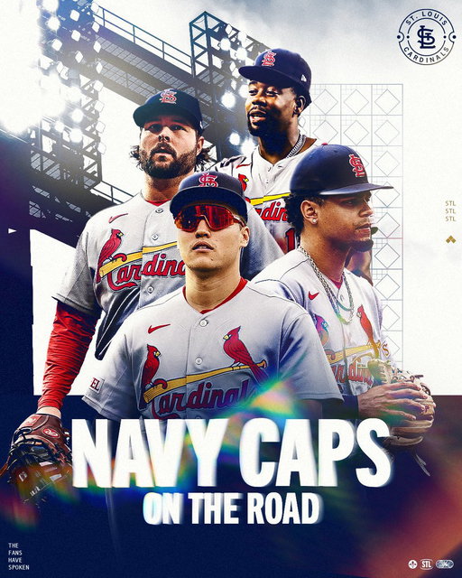 The Best Fans in Baseball have spoken!

Starting this weekend, we will be returning to navy caps as our primary road cap! 
