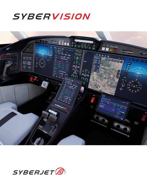 A flight deck built for continuing evolution. SyberVision is the next generation of avionics. 
