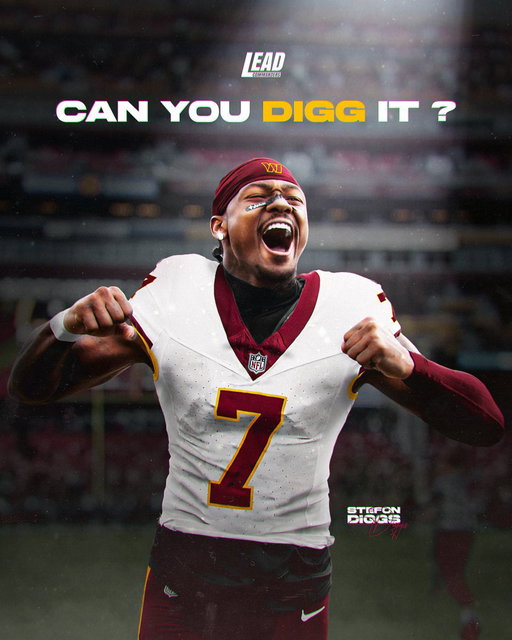 Joe Theismann said today that it should be up to the Commanders if they allow Diggs to wear 7…

Can you Digg him wearing #7? 👀 