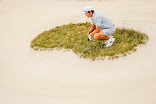 Golf can be a solitary game. 