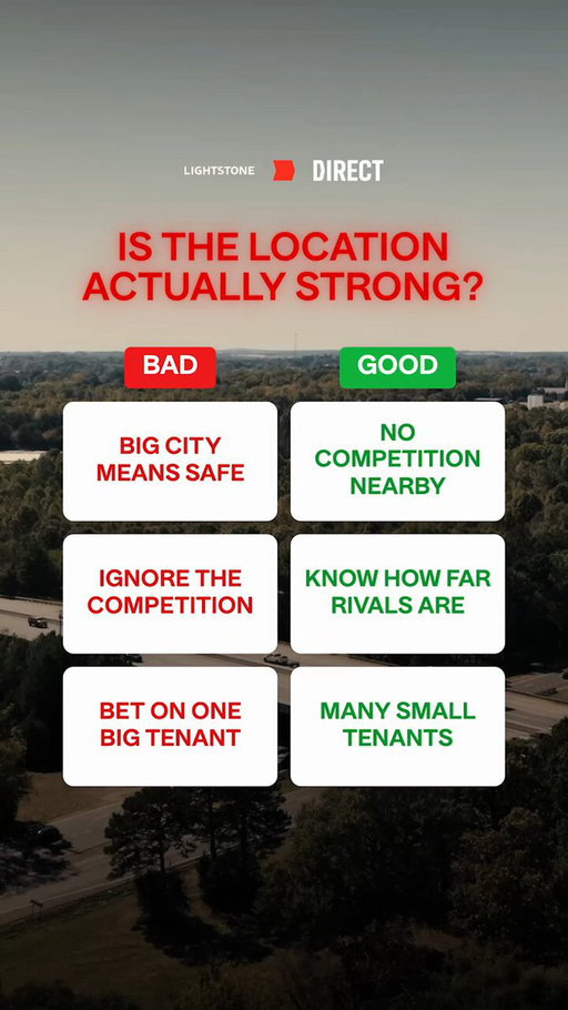 Is Your Real Estate Location Actually Strong? #RealEstateInvesting #CommercialRealEstate #InvestmentStrategy 