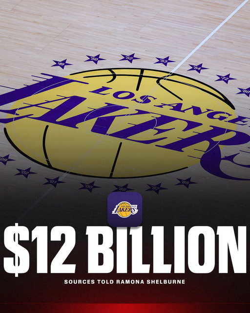 The Lakers are being sold to American businessman Josh Kushner and Bob Iger for over $12 billion, a record-breaking price, multiple sources told @ramonashelburne. 