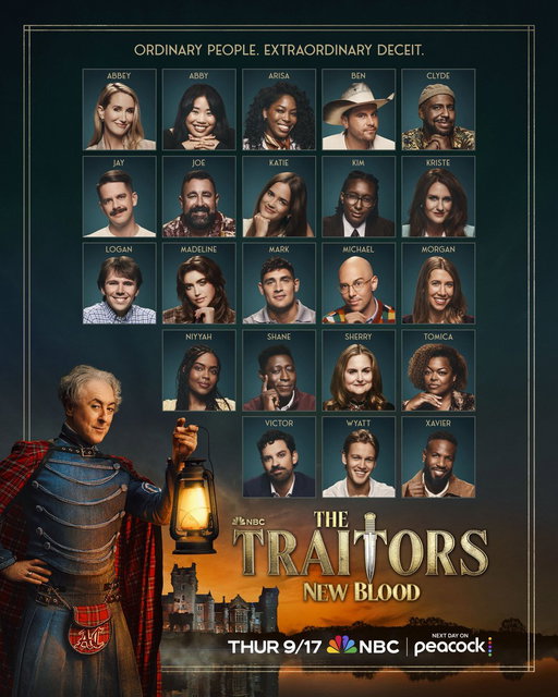 Let the treachery begin ⚔️

The Traitors: New Blood premieres September 17 at 8/7c | NBC and next day on Peacock. #TheTraitorsUS 