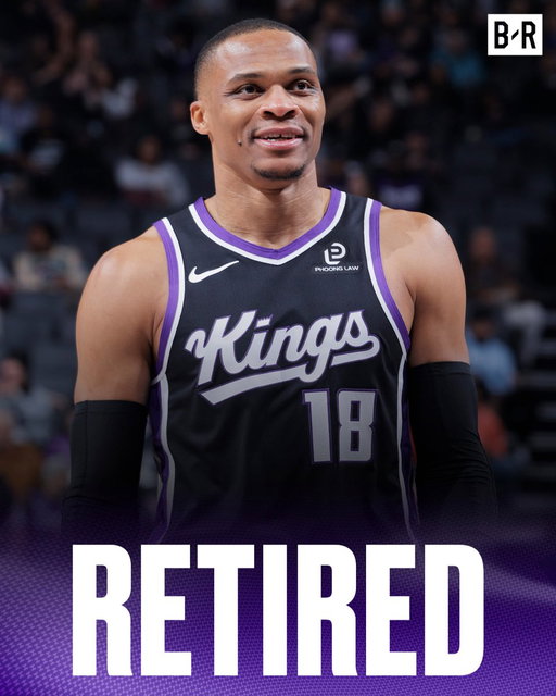 🚨 BREAKING:  Russell Westbrook has announced his retirement from the NBA after 18 seasons

The Brodie calls it a career  🥲 