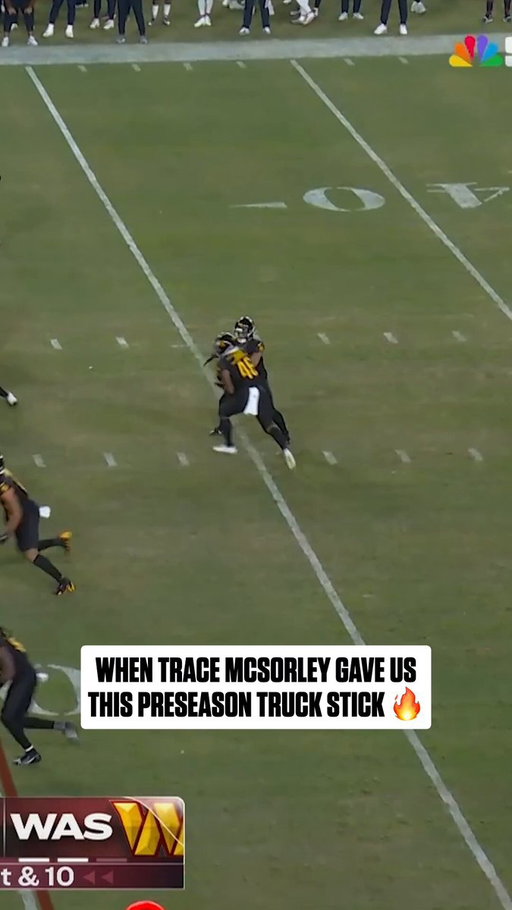 Trace McSorley lowered the BOOM and Jayden Daniels loved it 💪

MIAvsWAS -- Friday 7pm ET
Stream on @NFLPlus 